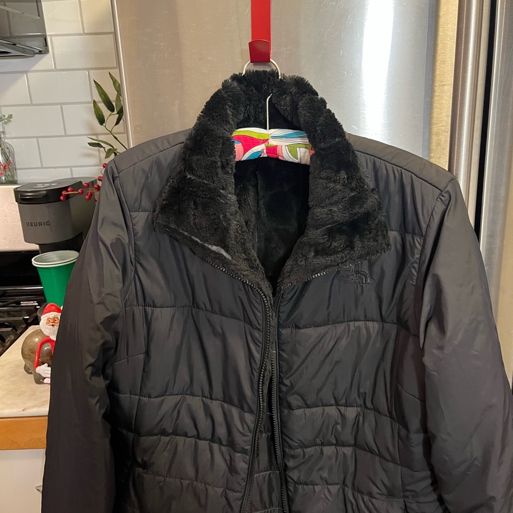 The‎ North Face is a Superior ski,snowboarding,high end brand size L Excellent